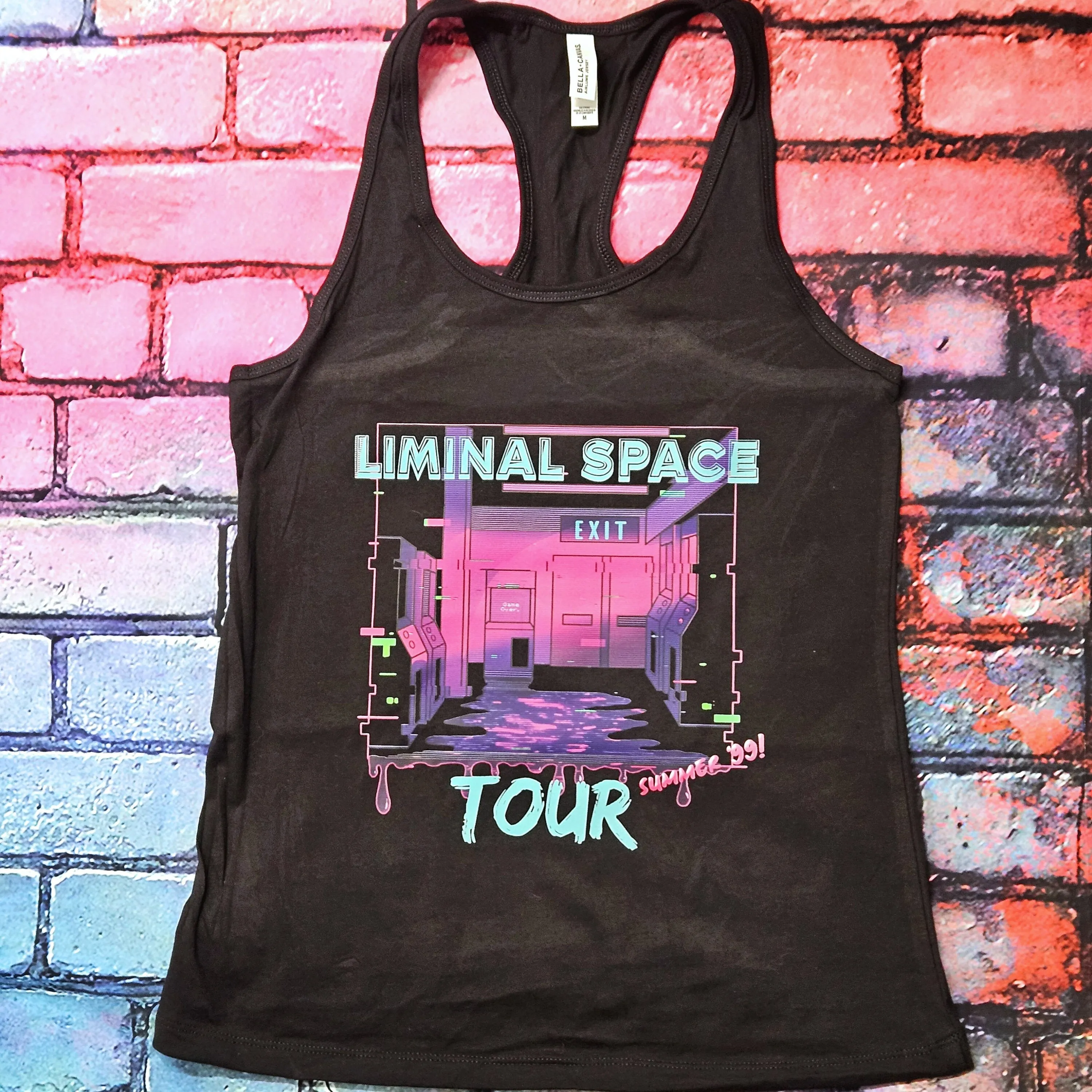 Liminal Space Tour Racerback Tank