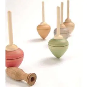 Mader Pull-String Spinning Top - Assorted