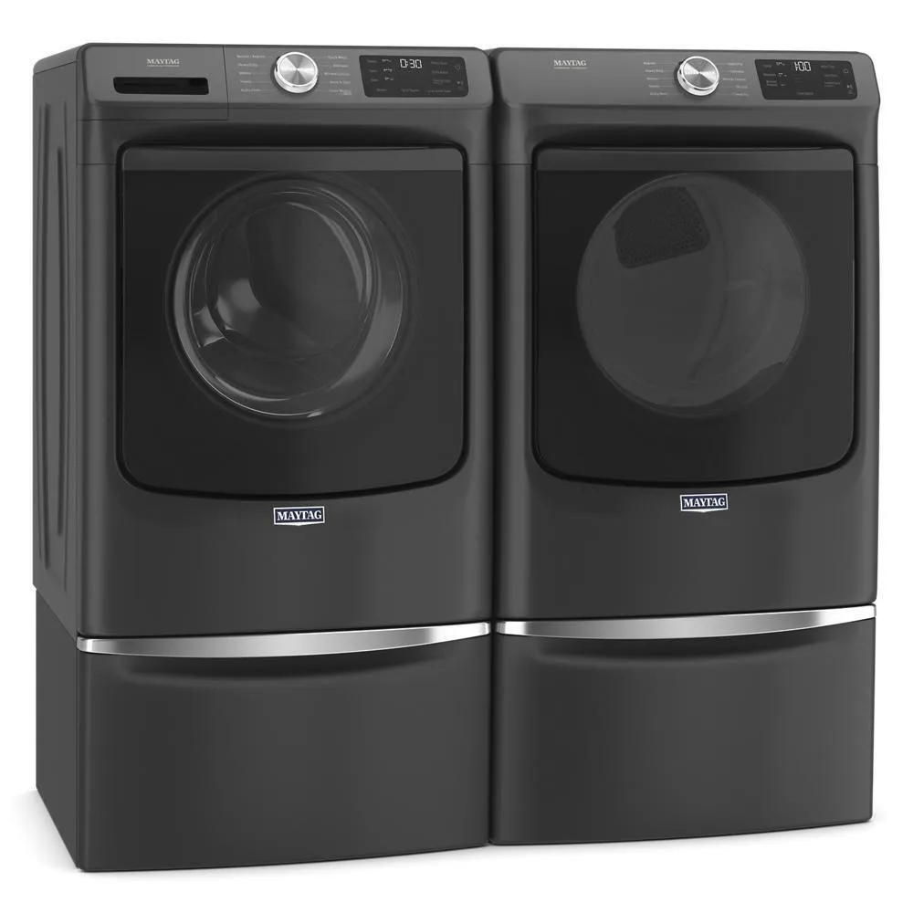 Maytag MED5630MBK Front Load Electric Dryer with Extra Power and Quick Dry cycle - 7.3 cu. ft.
