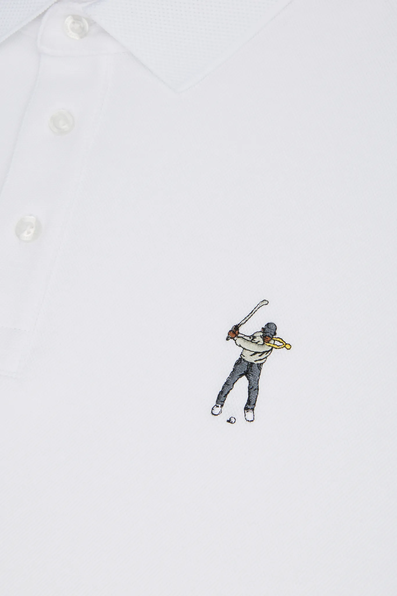 Men's Core Pique Polo Bright White