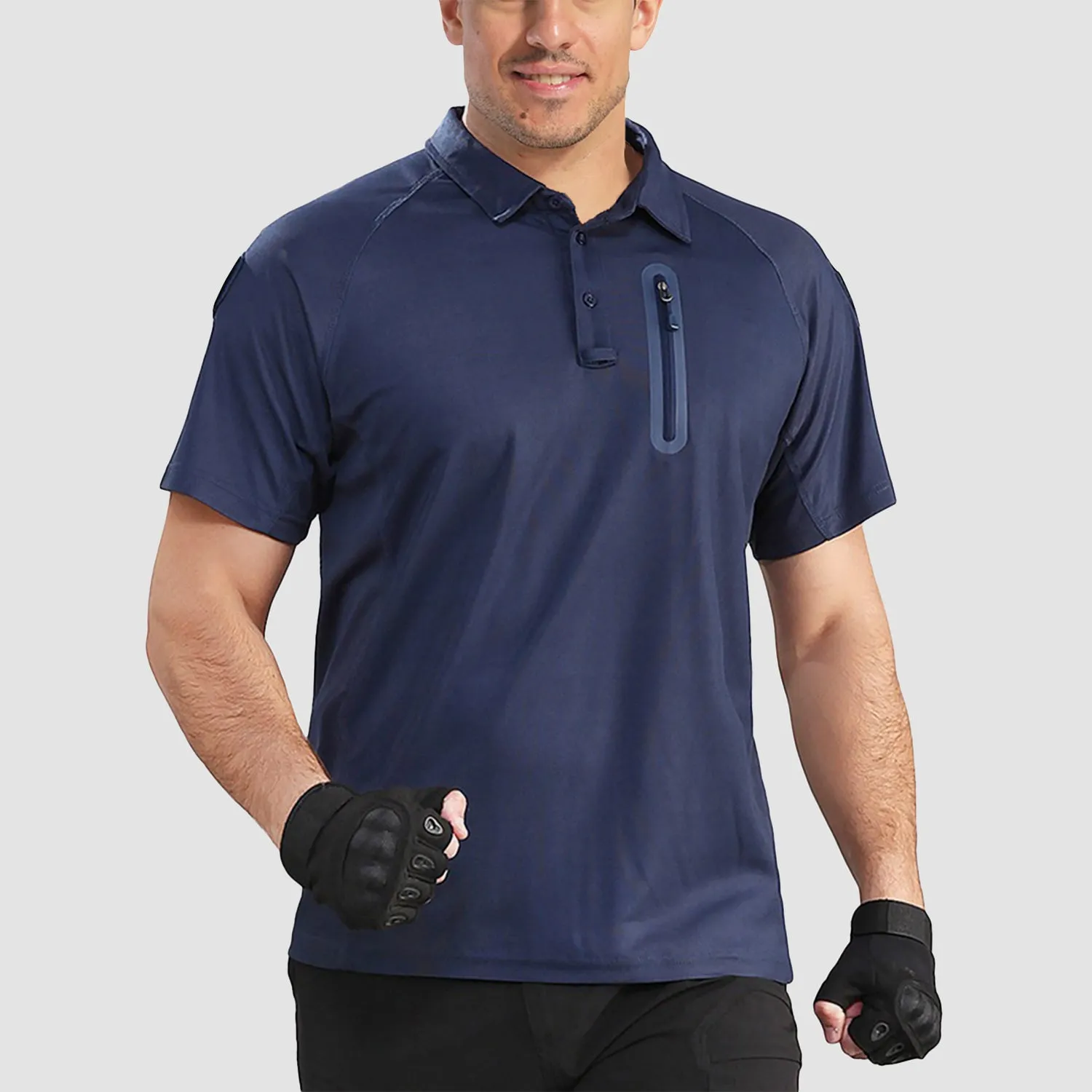 Men's Golf Polo Shirts Tactical Sports Quick Dry T-shirt