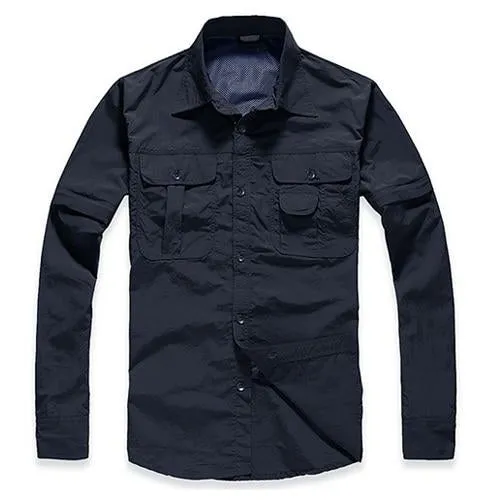 Men's Military Clothing Lightweight Army Shirt Quick Dry Tactical