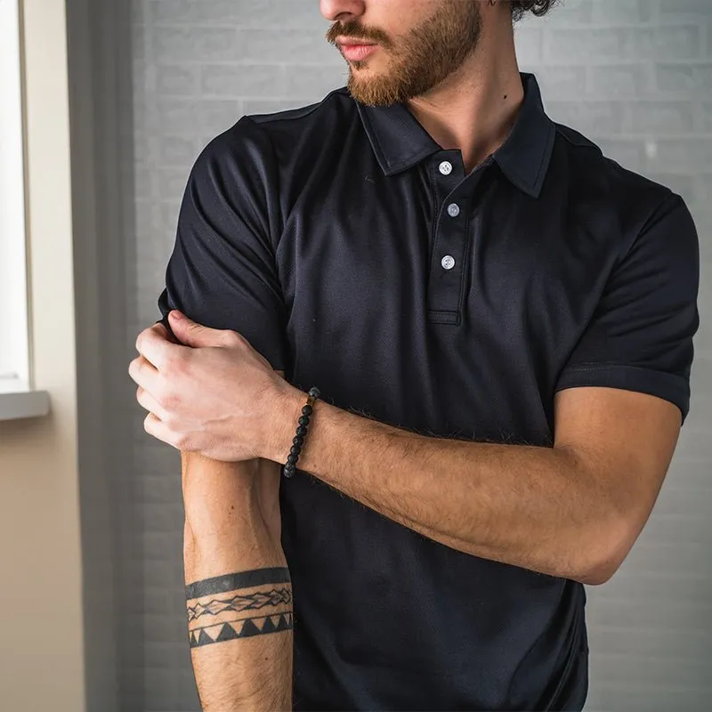 Men's Polo Quick Dry Short Sleeve Golf Polo