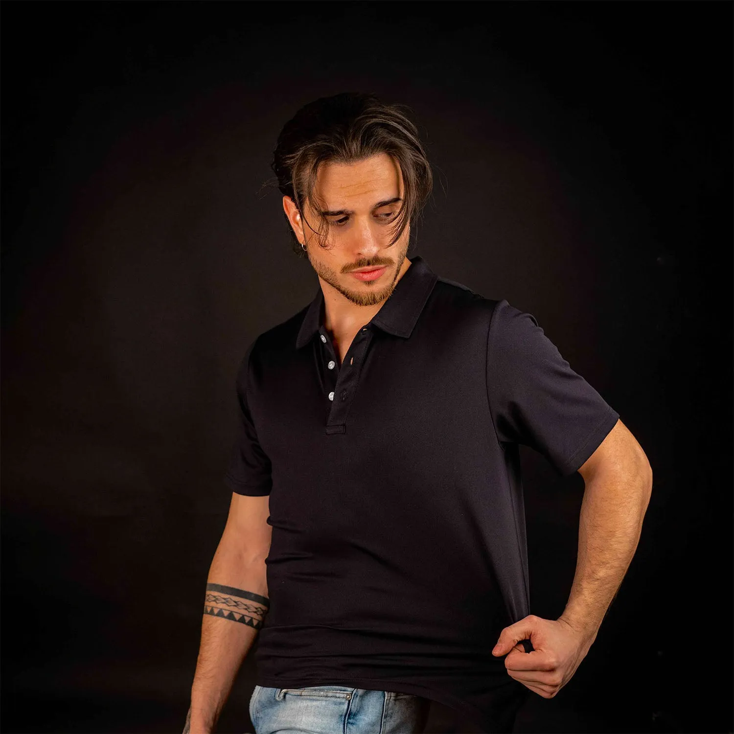 Men's Polo Quick Dry Short Sleeve Golf Polo