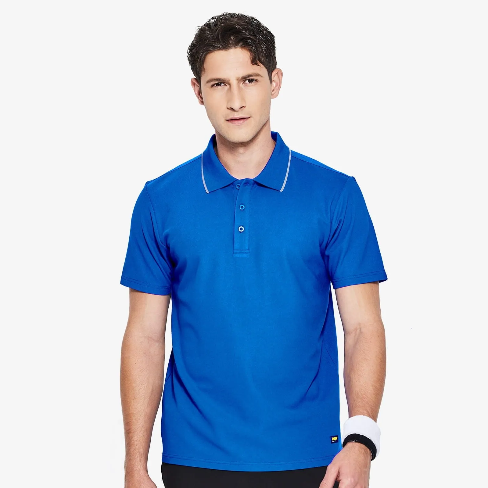 Men's Polo Shirt Quick Dry Collared Short Sleeve T-Shirts