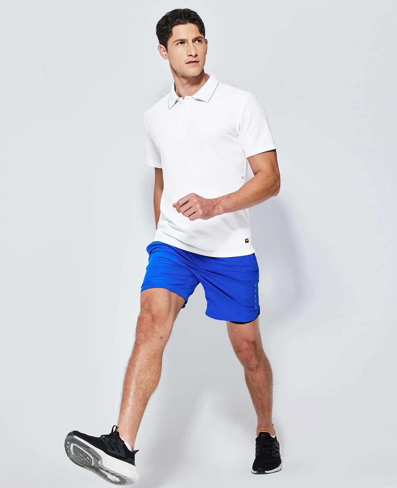Men's Polo Shirt Quick Dry Collared Short Sleeve T-Shirts