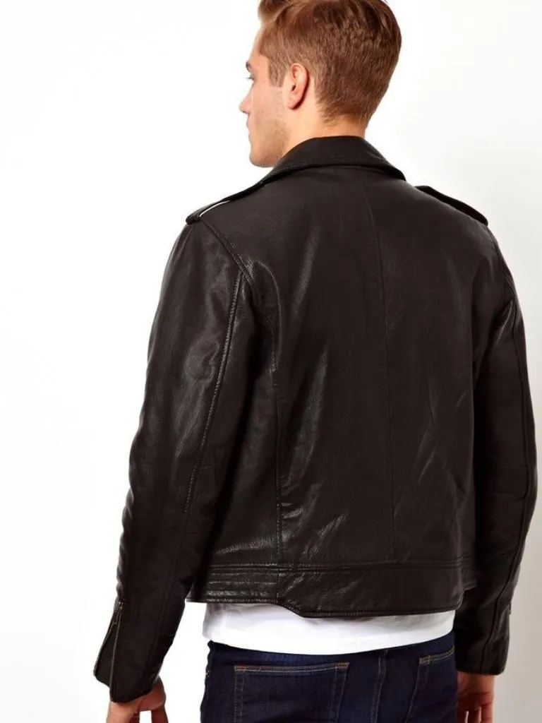 Mens Slim Fit Leather Jackets