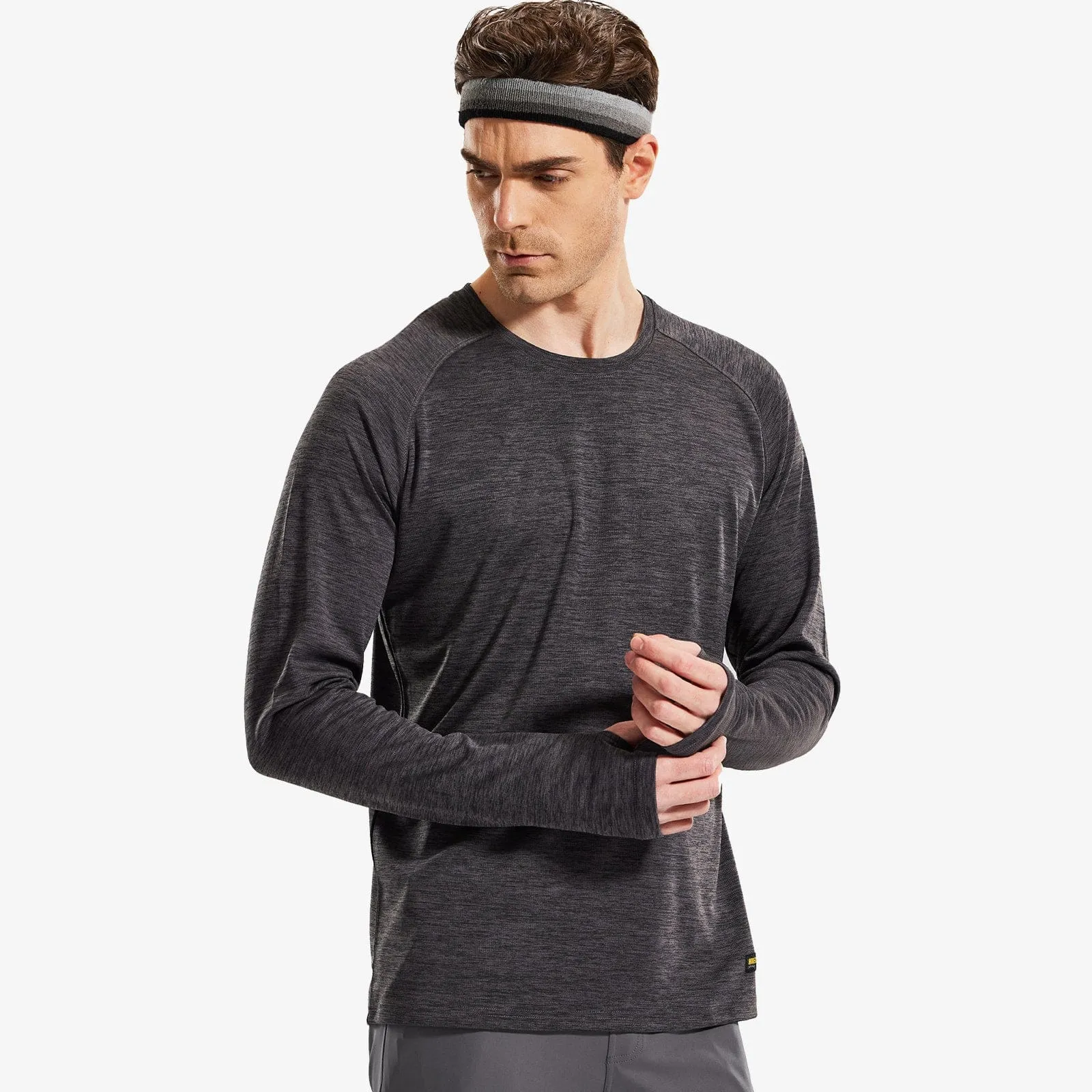 Men's UPF 50  Sun Protection Shirts Quick Dry with Thumb Holes