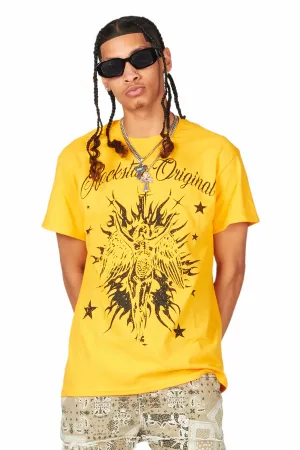 Mermaid Gold Graphic T-Shirt