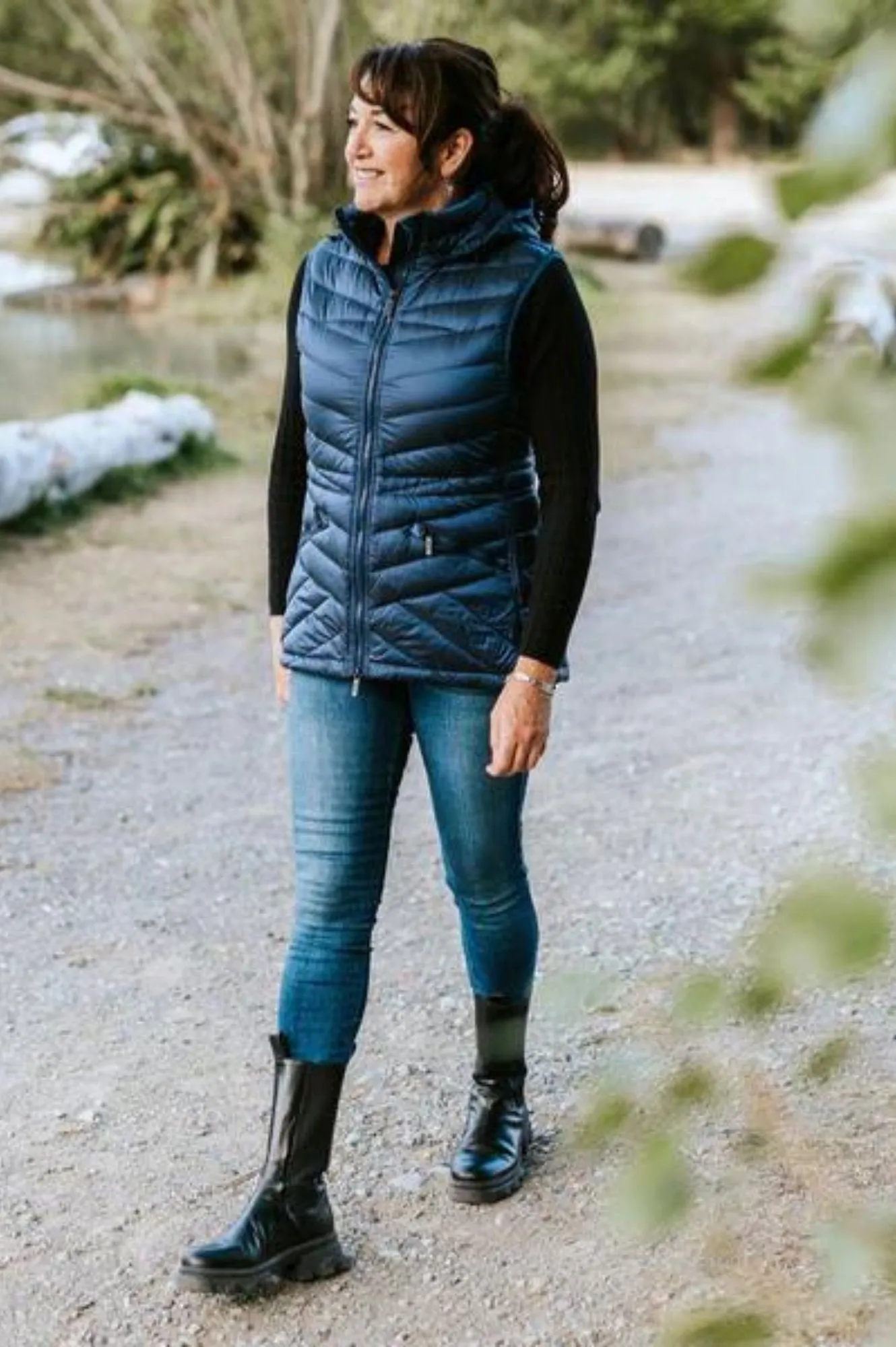 Moke Mary Claire Vests - Moonlight