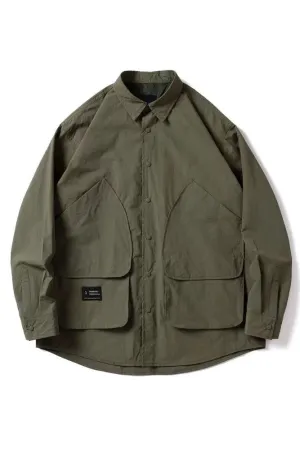 Mountain Multi Pockets Shirts In Army Green