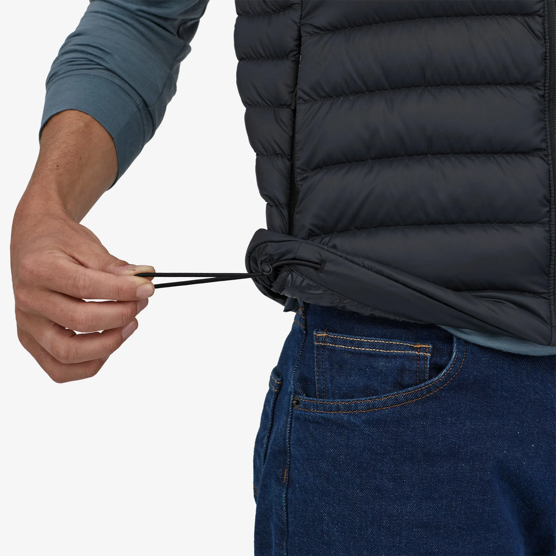 M`S DOWN SWEATER VEST