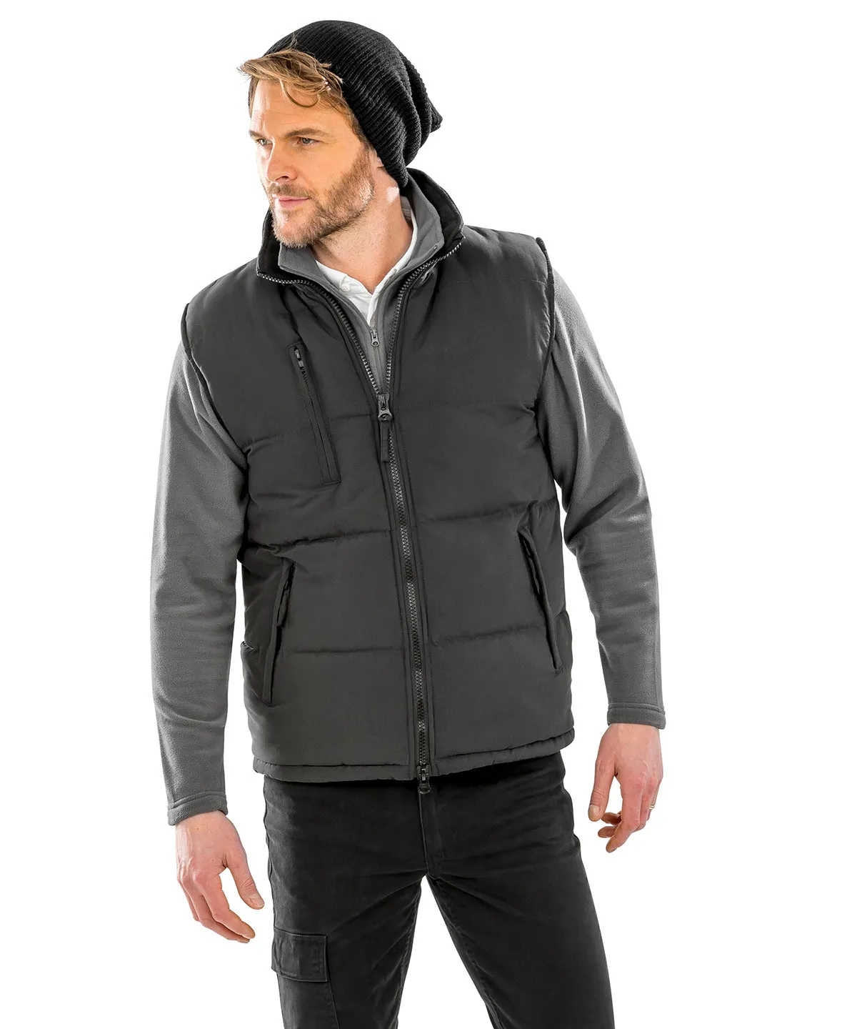 Navy - Ultra padded bodywarmer