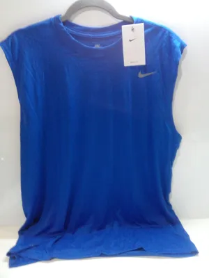 Nike Mens Legend Dri Fit Sleeveless T Shirt (X-Large, Royal)