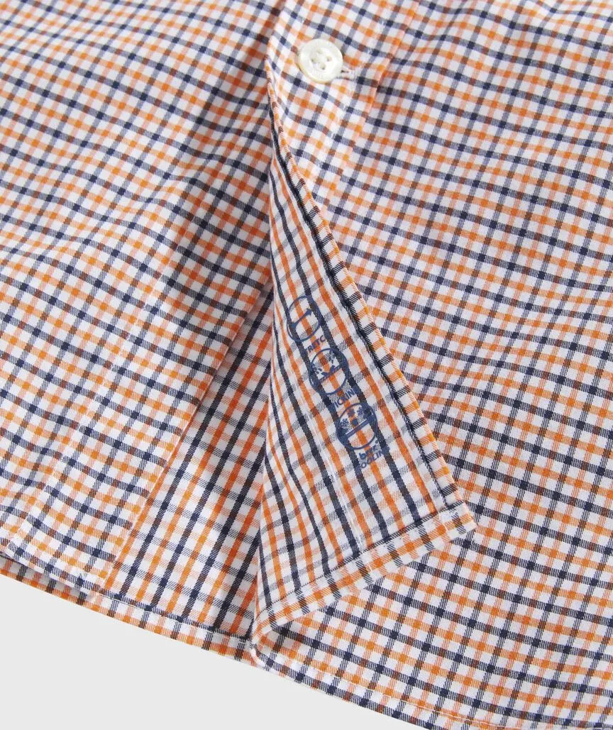 On-The-Go brrrº Tattersall Shirt in Fresh-Squeeze by Vineyard Vines