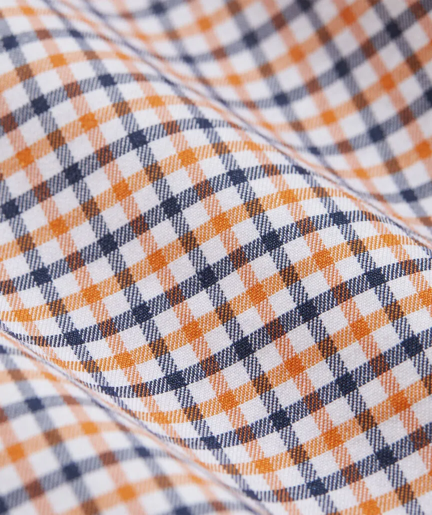 On-The-Go brrrº Tattersall Shirt in Fresh-Squeeze by Vineyard Vines