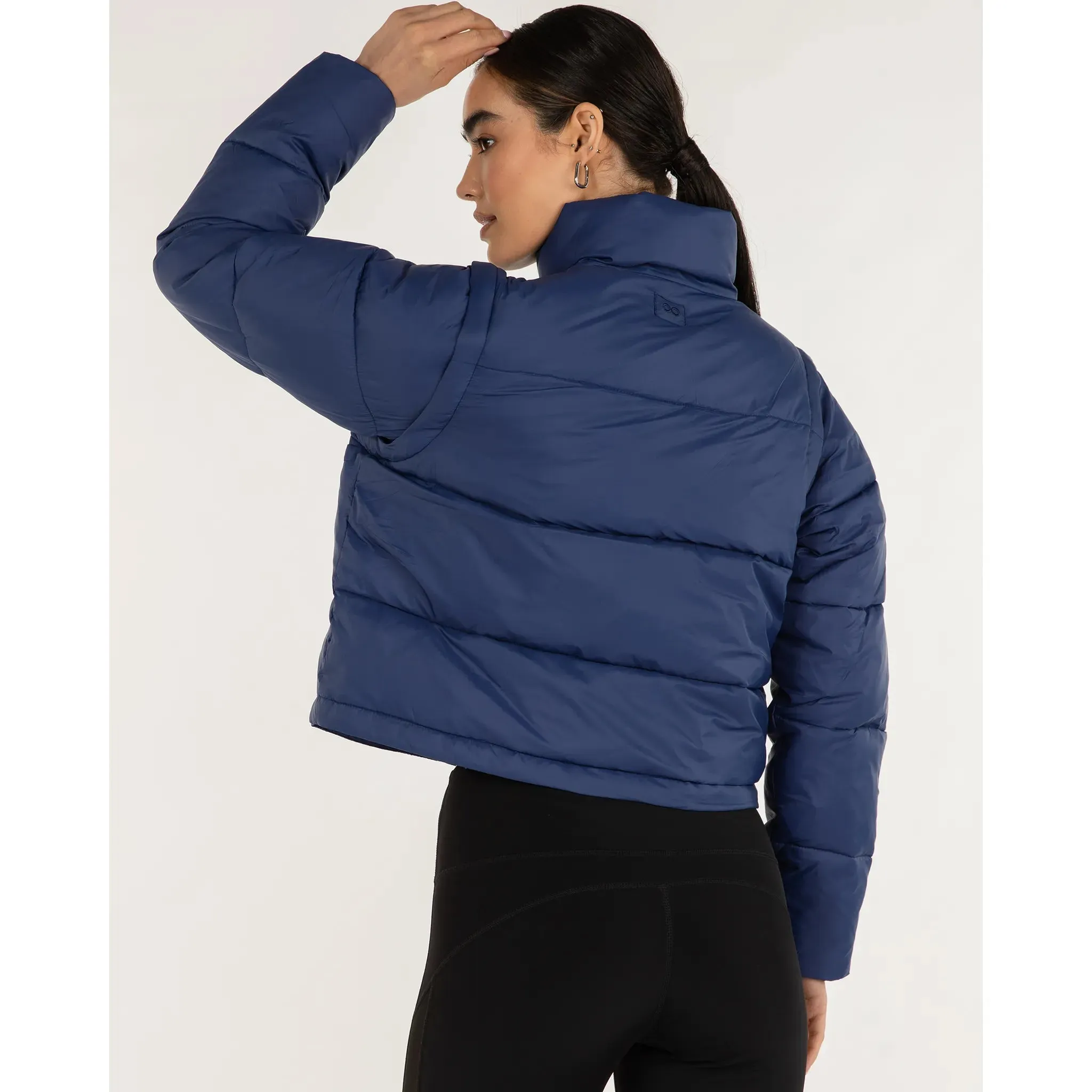 On the Go Puffer Convertible Jacket Vest