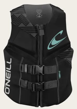 O'neill Women's Reactor FZ Vest BLK