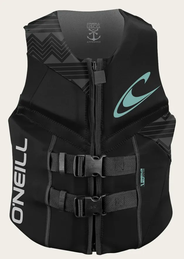 O'neill Women's Reactor FZ Vest BLK