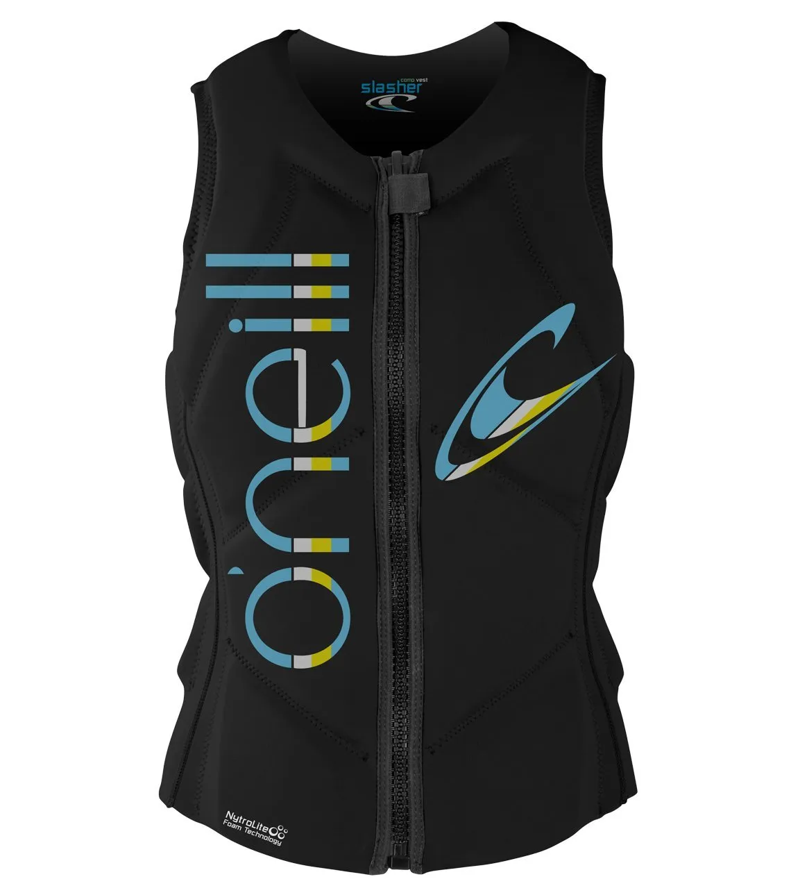 O'Neill Women's Slasher NCGA Impact Vest | BLK/BLK