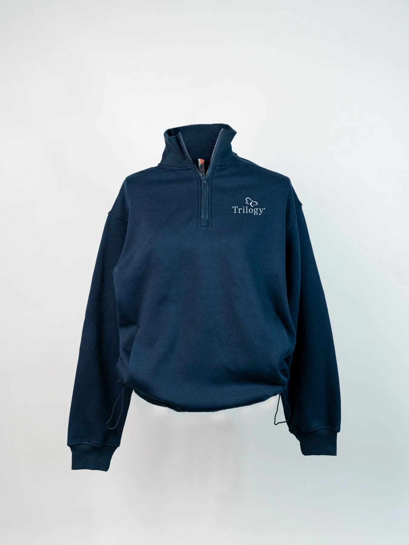 Plush 1/4 Zip Fur Lined Pullover