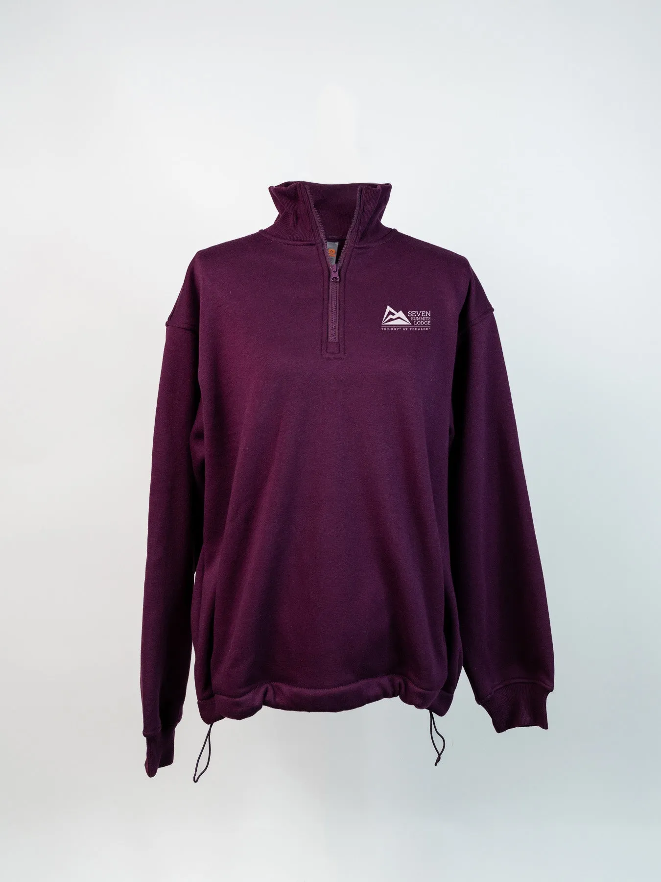 Plush 1/4 Zip Fur Lined Pullover