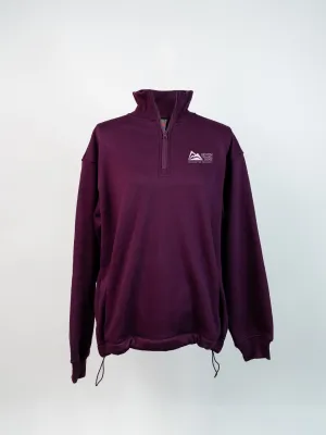 Plush 1/4 Zip Fur Lined Pullover