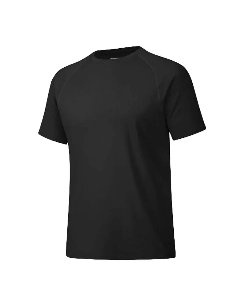 Quick dry casual round neck short sleeve T-shirt