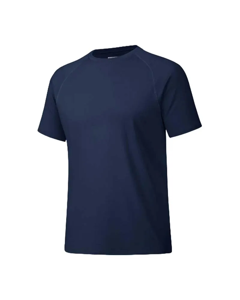 Quick dry casual round neck short sleeve T-shirt