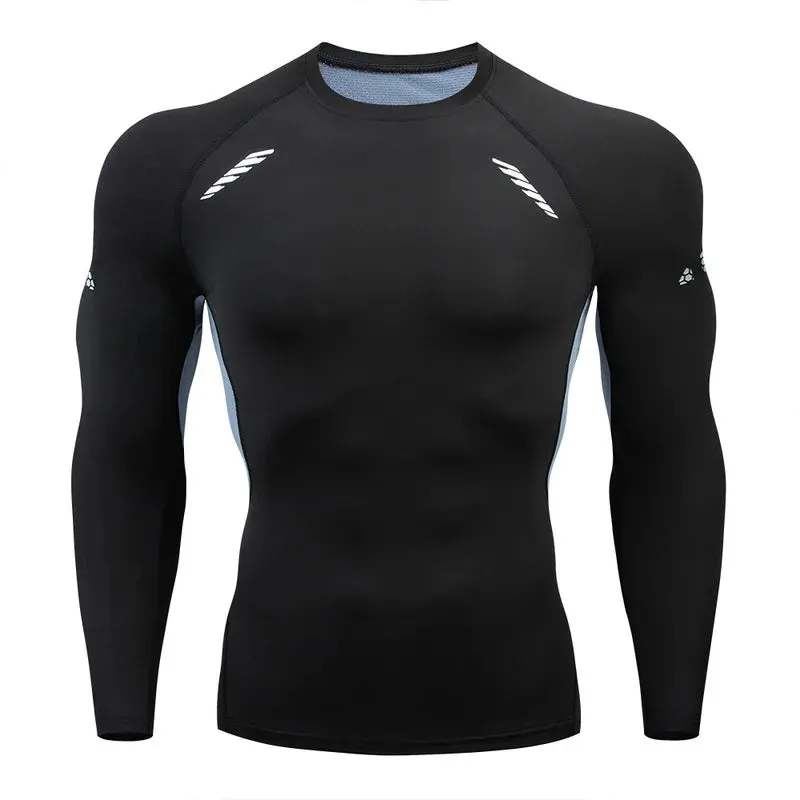 Quick-Dry Compression Running Gym Tee