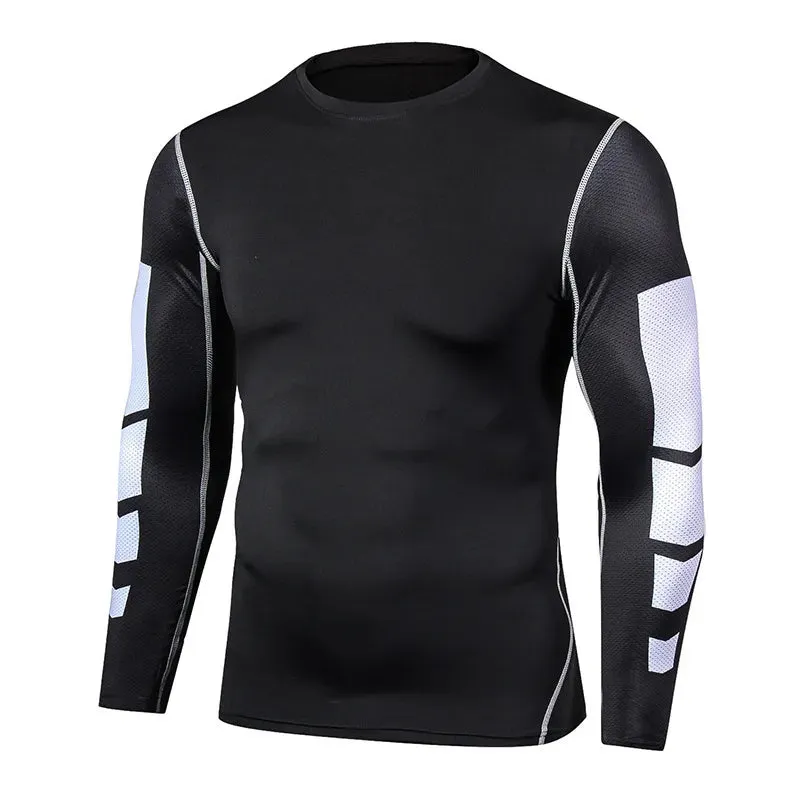 Quick-Dry Compression Running Gym Tee