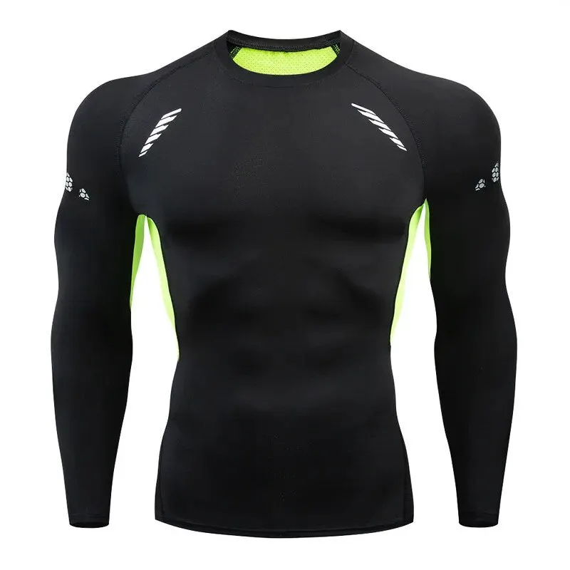 Quick-Dry Compression Running Gym Tee