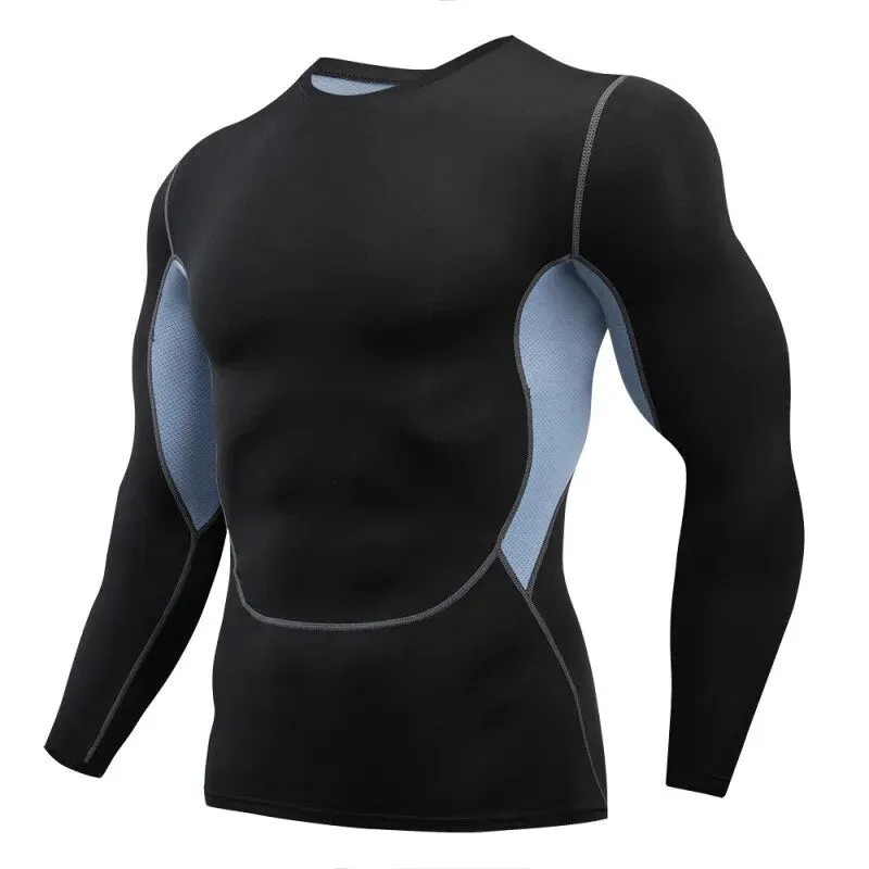 Quick-Dry Compression Running Gym Tee