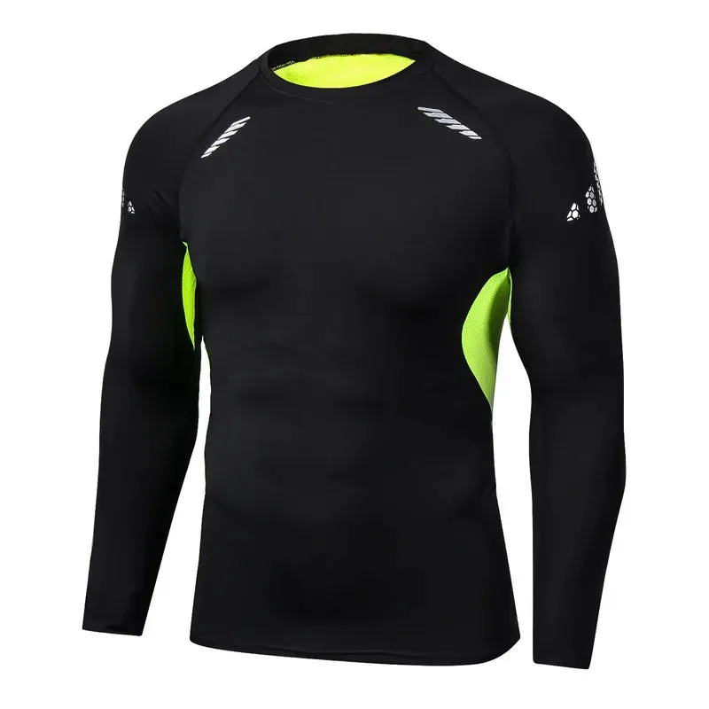 Quick-Dry Compression Running Gym Tee
