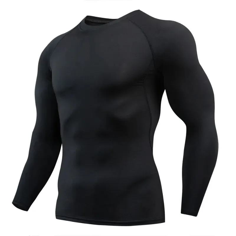 Quick-Dry Compression Running Gym Tee