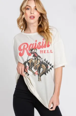 RASIN HELL GRAPHIC TEE
