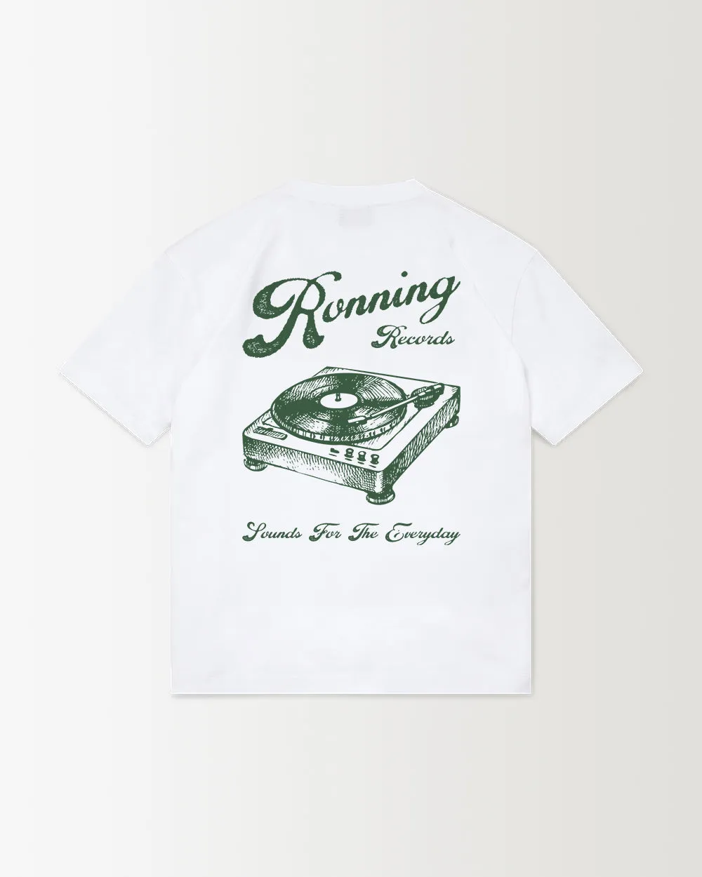 Records Tee - White