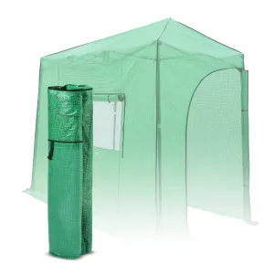 Replacement Cover for 10x5 Portable Lean-to Greenhouse (Frame Not Included), Green