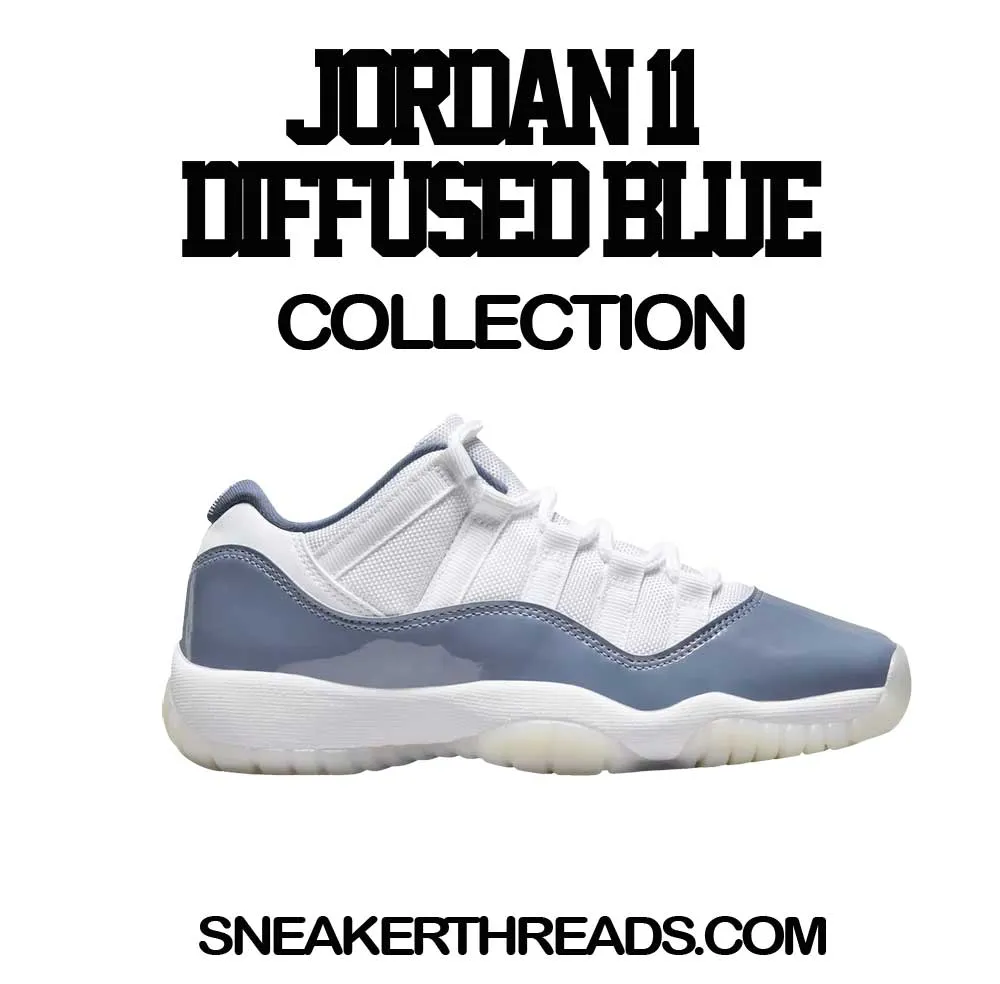 Retro 11 Low Diffused Blue Good Vibes Only Shirt