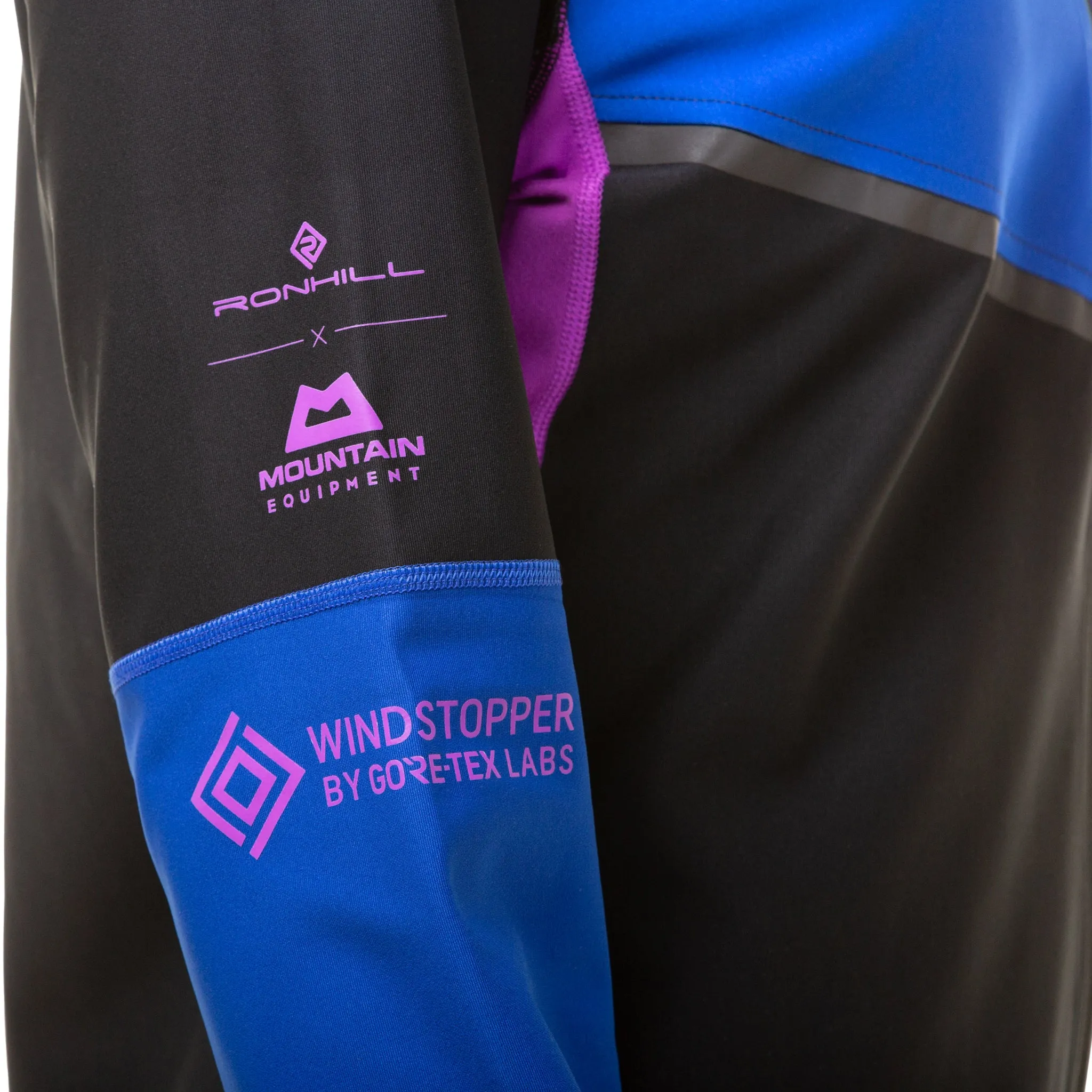 Ronhill Tech Gore-Tex Wind Stopper Jacket Women's Black Cobalt