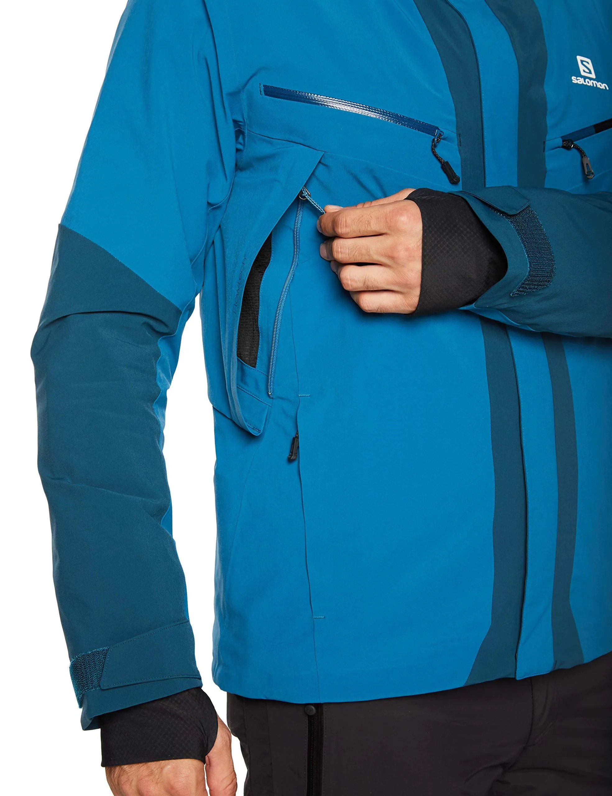 Salomon Men's Icecool JACKET , MOROCCAN BLUE/Reflecting, Medium
