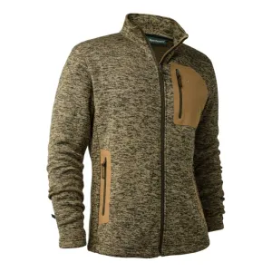 Sarek Knitted Jacket In Butternut Melange