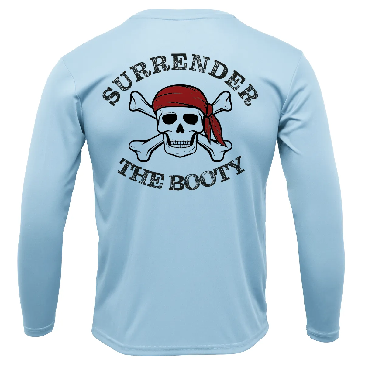 Siesta Key, FL "Surrender The Booty" Long Sleeve UPF 50  Dry-Fit Shirt