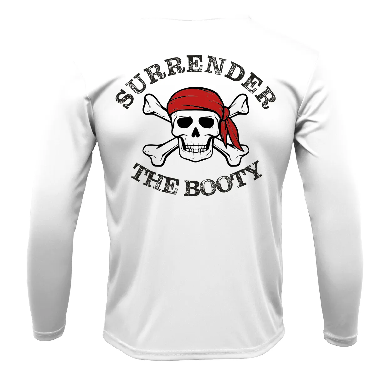 Siesta Key, FL "Surrender The Booty" Long Sleeve UPF 50  Dry-Fit Shirt