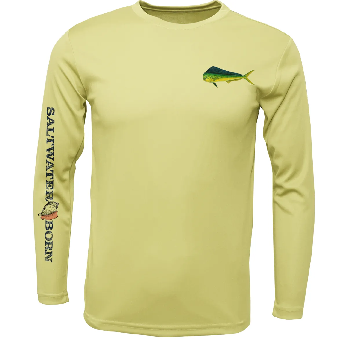 SK Mahi on Chest Long Sleeve UPF 50  Dry-Fit Shirt