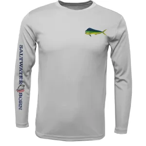 SK Mahi on Chest Long Sleeve UPF 50  Dry-Fit Shirt