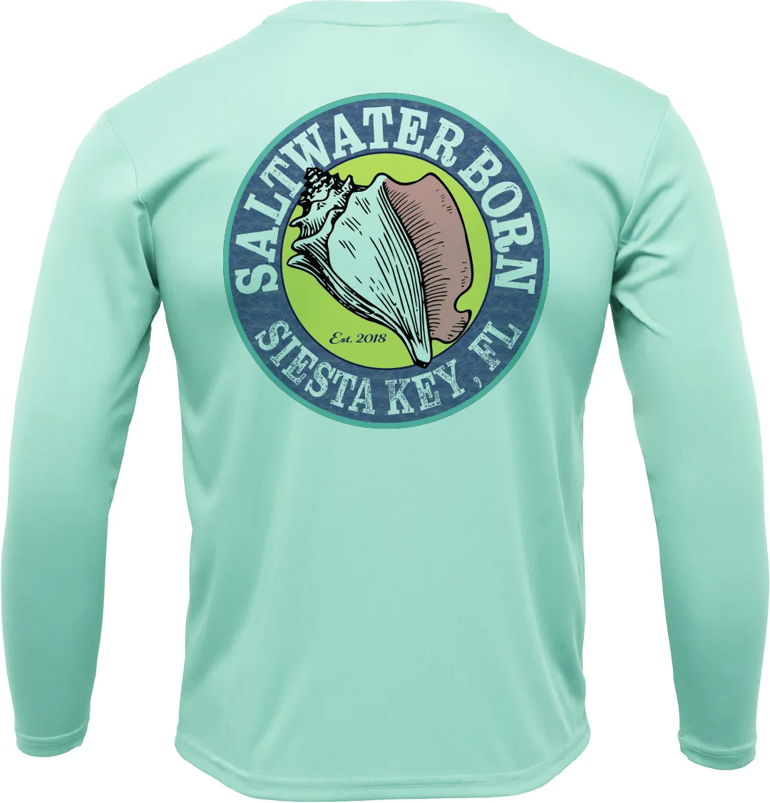 SK Mahi on Chest Long Sleeve UPF 50  Dry-Fit Shirt