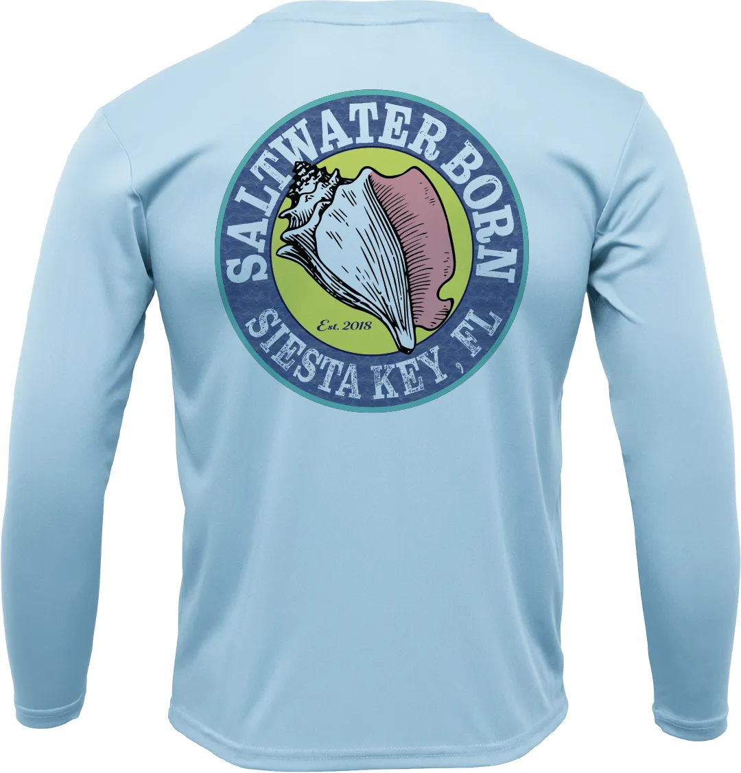 SK Mahi on Chest Long Sleeve UPF 50  Dry-Fit Shirt