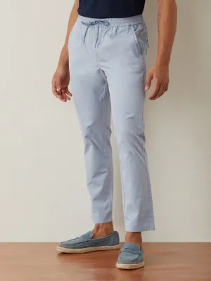 Sky Blue Plain Joggers