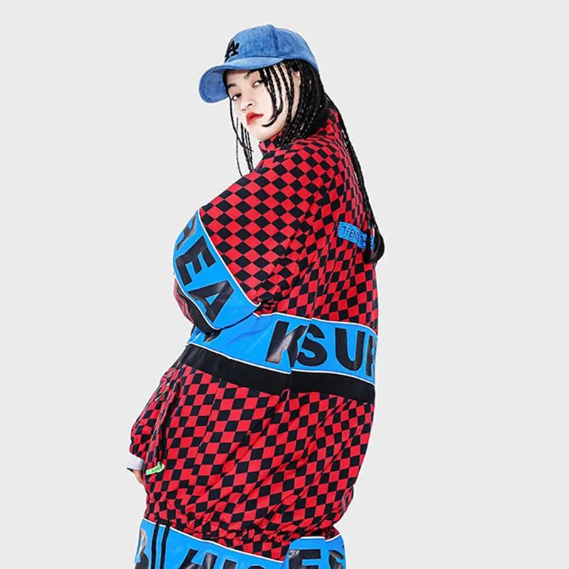 Snowverb Women's Street Style Plaid Snow Jacket